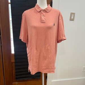 Ralph Lauren Men's Polo Shirt in Coral
